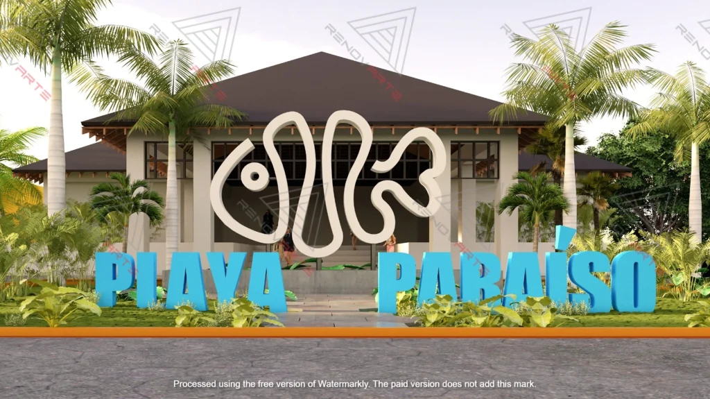 Entrada Hotel Playa Paraíso